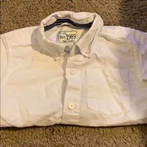 Boys short sleeve button down shirt
